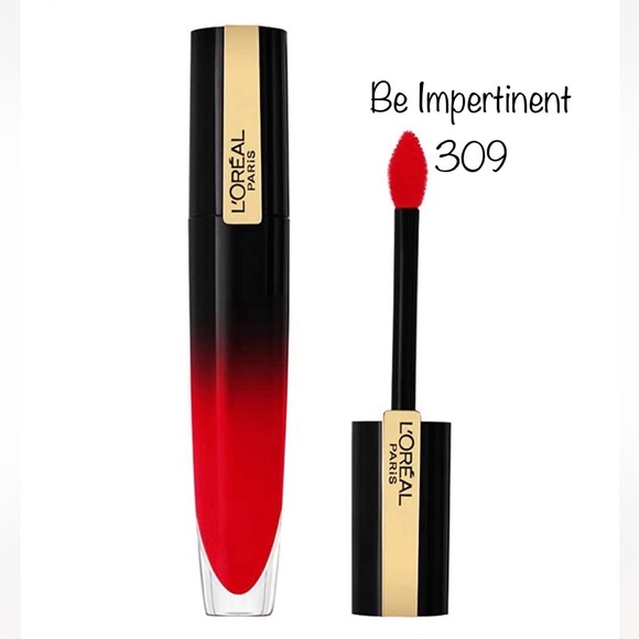 L’Oréal Paris Brilliant Signature Shiny Lip Stain Colour 309 Be Impertinent - Picture 8 of 8